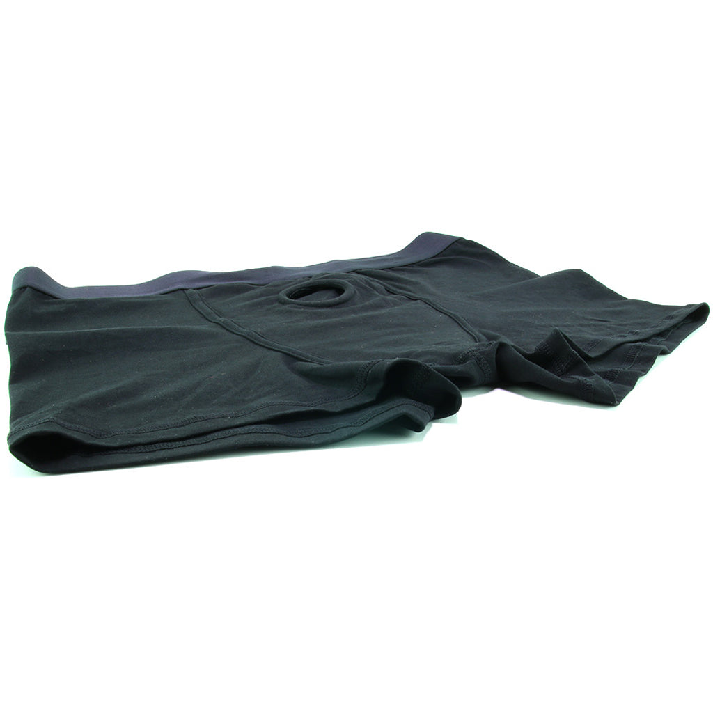 Packer Gear Black Boxer Brief Harness in 2X/3X Dildo Sex Toys > Strap-On and Harnesses - Tophatter Daily Deals