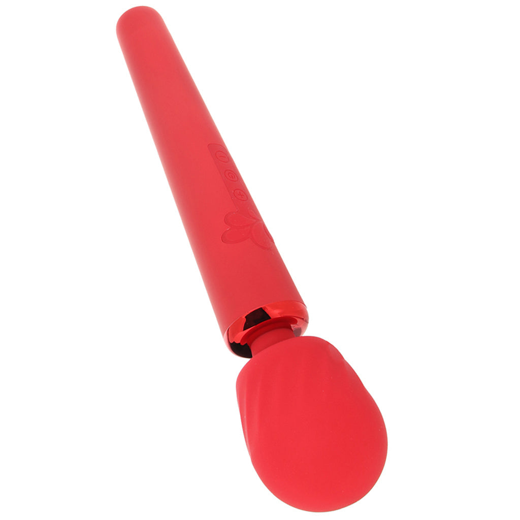 Nala Fierce Plug-In Rechargeable Wand in Red Shop by Brand > Maia - Tophatter Daily Deals