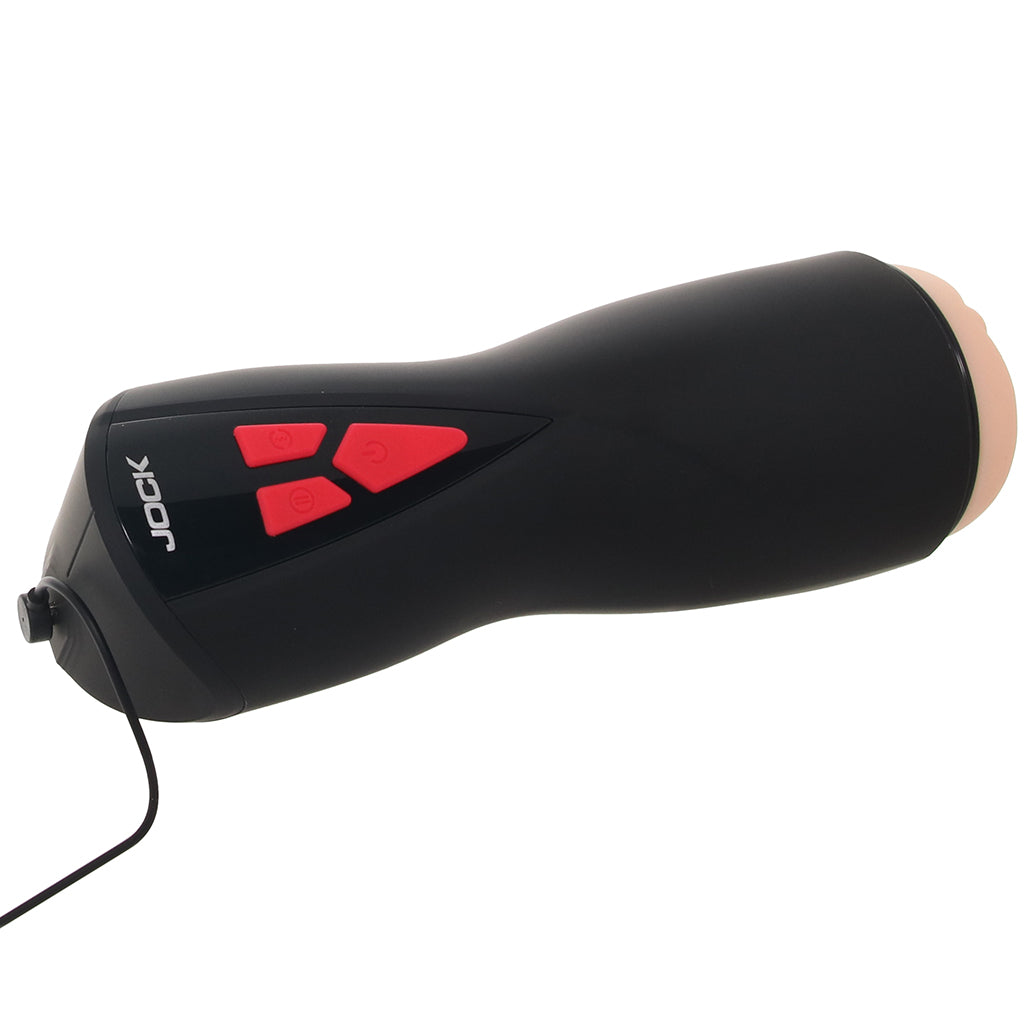 Jock Banger Sucking & Vibrating Pussy Masturbator Male Masturbators > Pocket Strokers - Tophatter Daily Deals