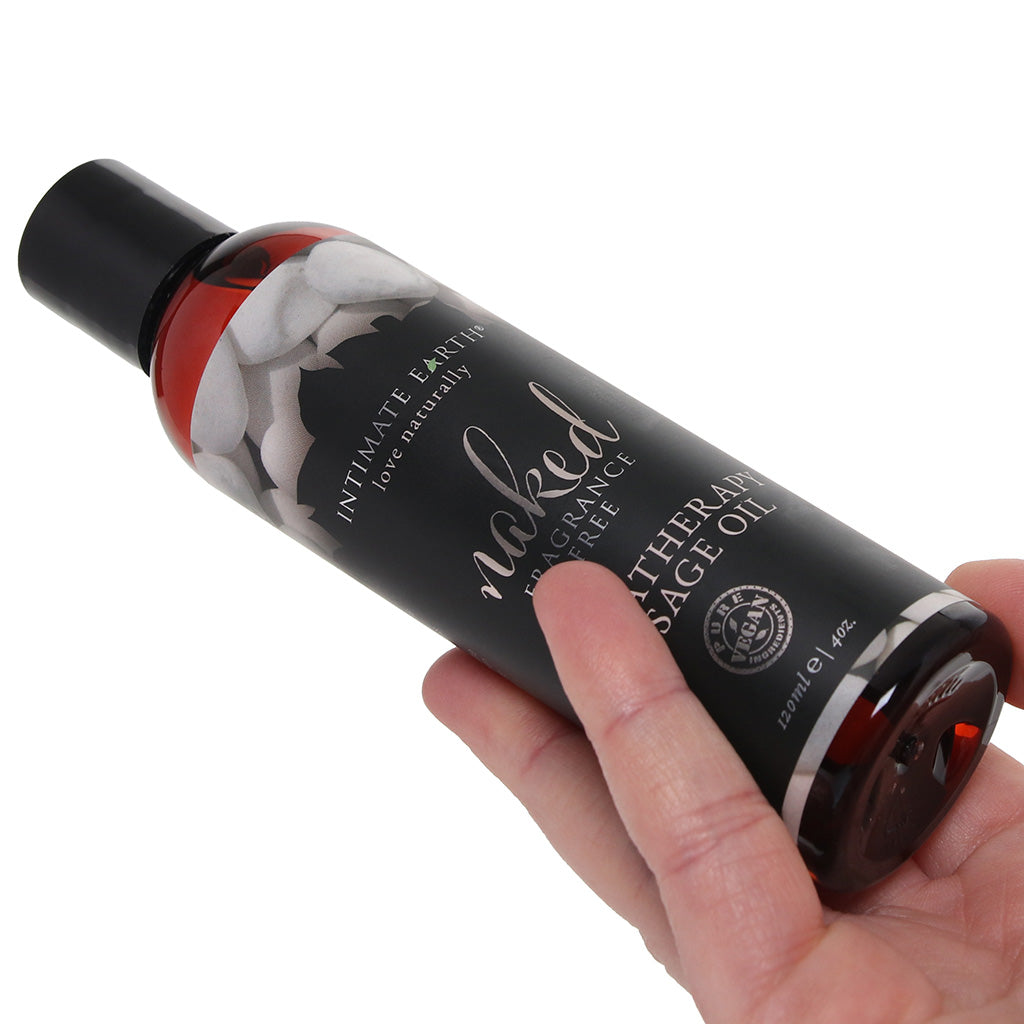 Naked Massage Oil 4oz/120ml in Fragrance Free Sensual Love > Massage - Tophatter Daily Deals