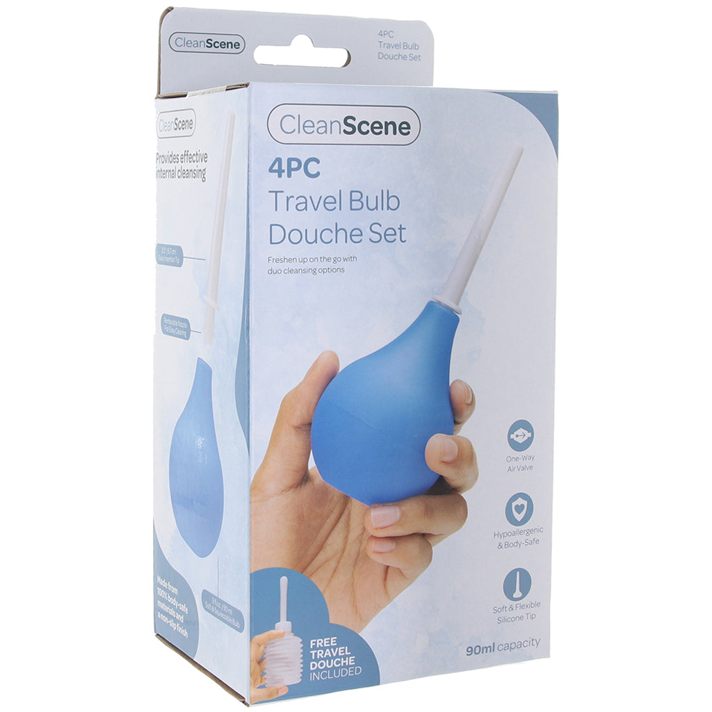 Clean Scene Travel Douche Set - Tophatter's Adult Products Anal Sex Toys > Douche and Enema - Tophatter Daily Deals