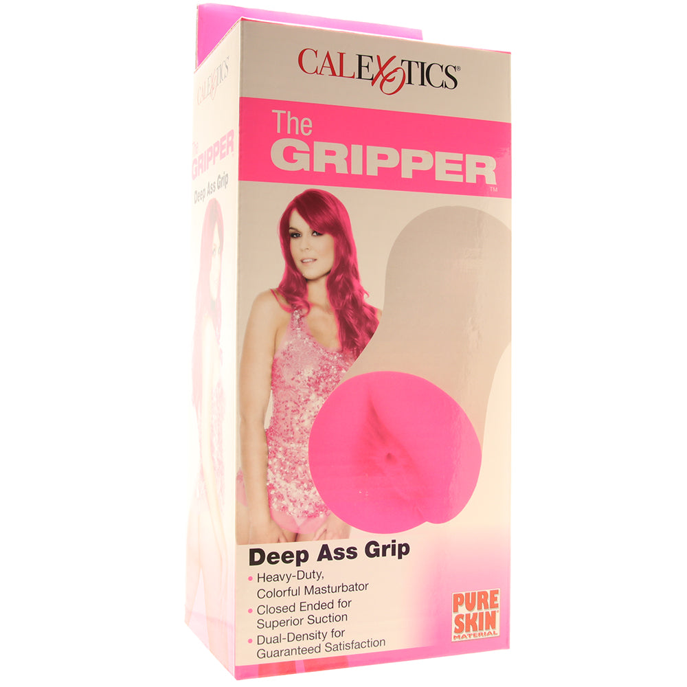 The Gripper Deep Ass Grip Stroker in Hot Pink Male Masturbators > Pocket Strokers - Tophatter Daily Deals