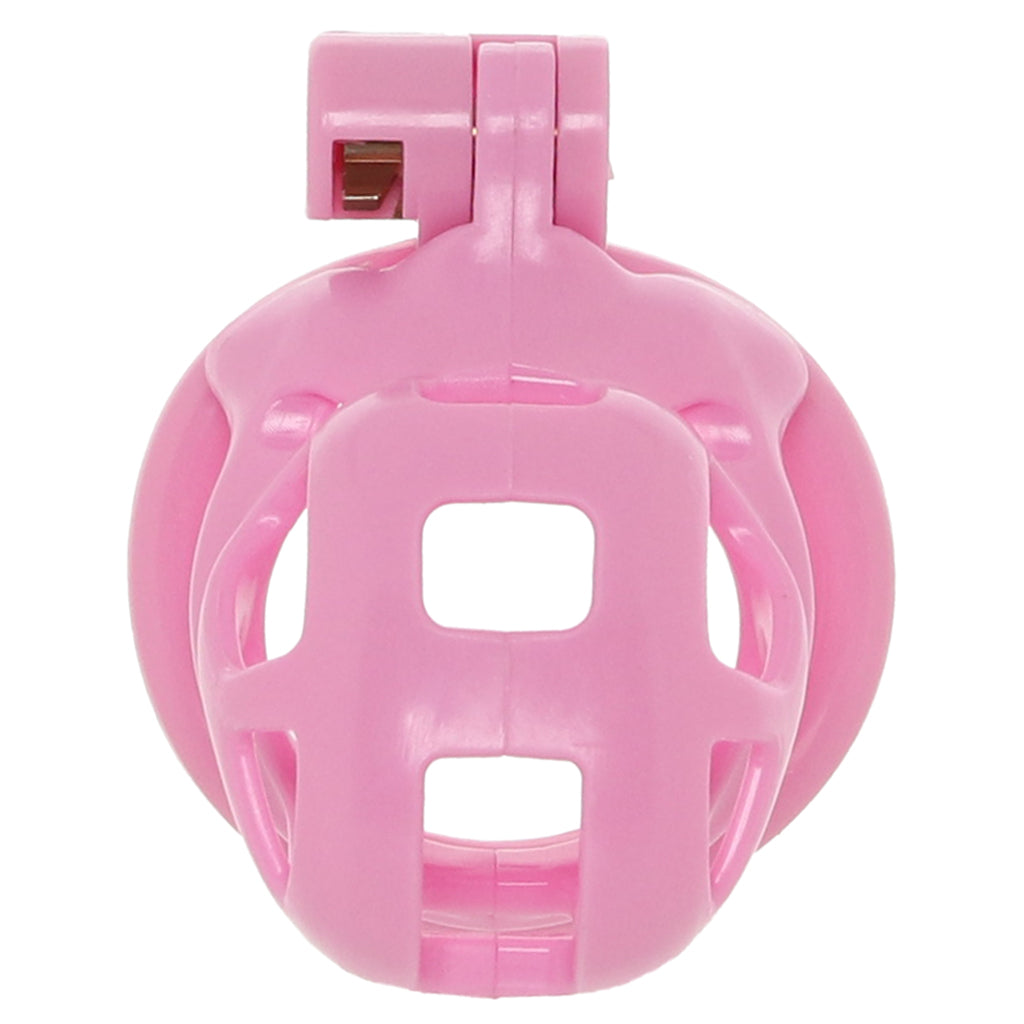 Blueline Small Pink Humiliation Prisoner Cock Cage Bondage and Fetish > Cock and Ball Devices - Tophatter Daily Deals