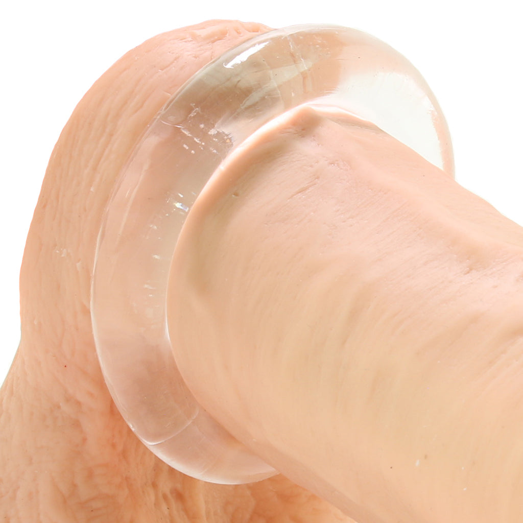 PinkCherry Rockstar Cock Ring in Clear - Tophatter's Adult Products Cock Rings - Tophatter Daily Deals