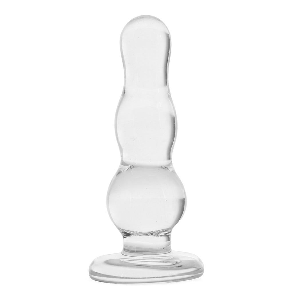 gläs 4 Inch Glass Butt Plug Anal Sex Toys > Butt Plugs - Tophatter Daily Deals