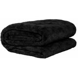 Fascinator Queen Faux Fur Throw in Black Bondage and Fetish > Tools & Accessories - Tophatter Daily Deals