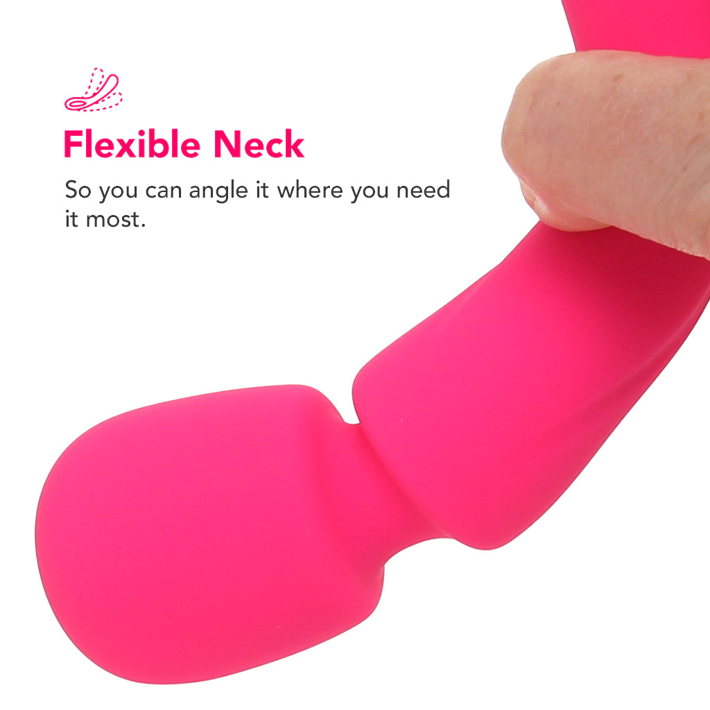 PinkCherry Travel Massager Wand Vibrators > Wands - Tophatter Daily Deals