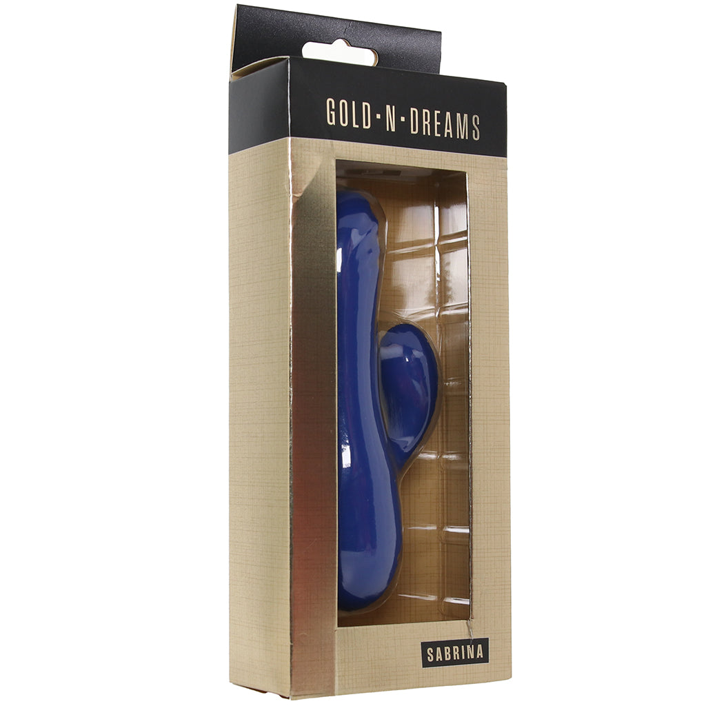Gold-N-Dreams Sabrina Travel Rabbit Vibe - Tophatter's Vibrator Deals Online Vibrators > Rabbit Vibrators - Tophatter Daily Deals