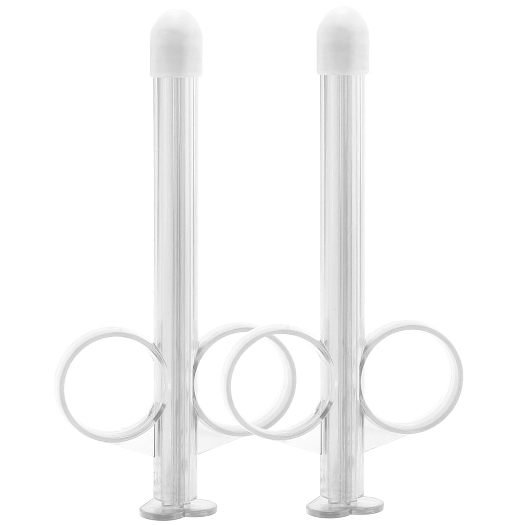 Lube Tube Applicator 2 Pack in Clear Lubes and Lotions > Water Based Sex Lubes - Tophatter Daily Deals