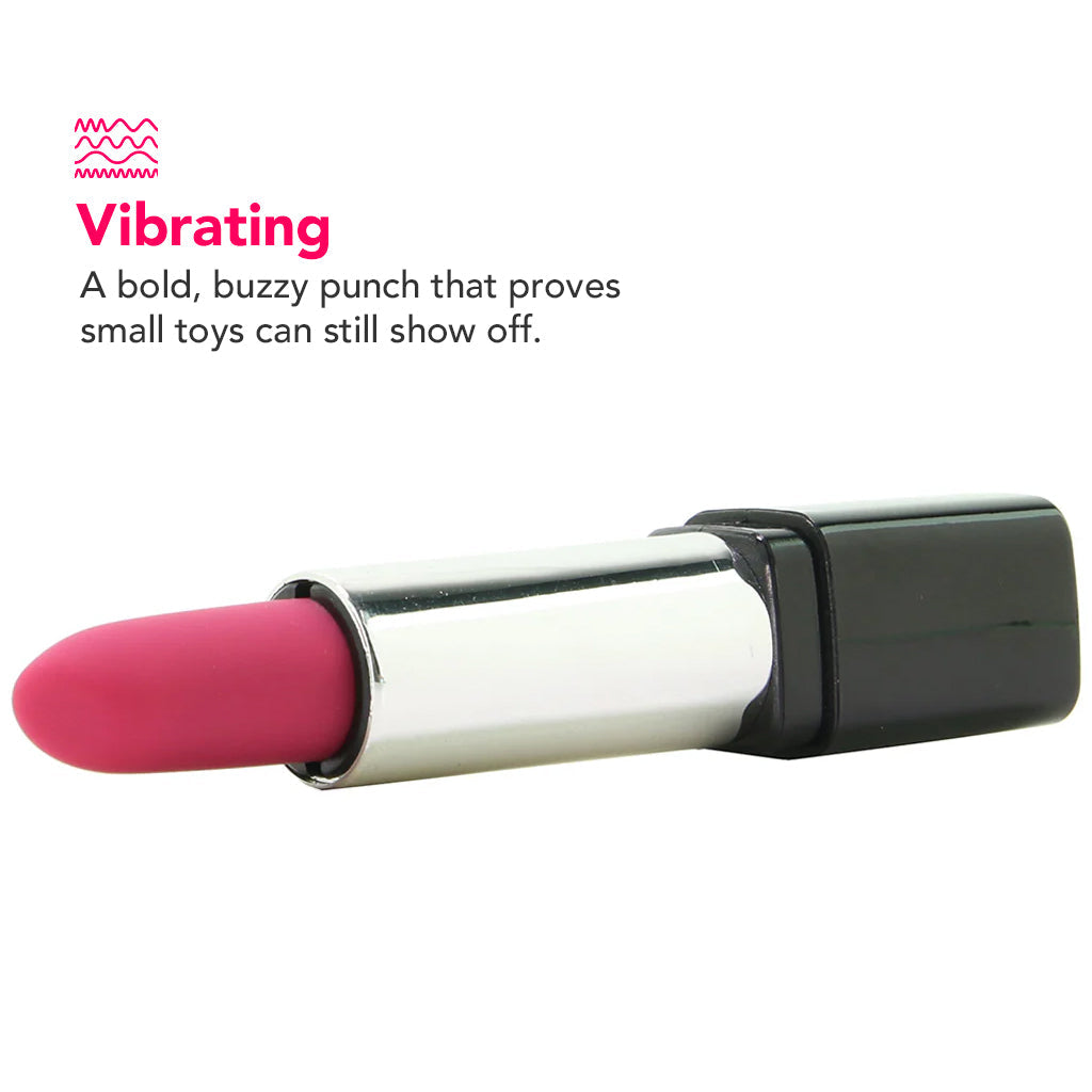 Rosé Lipstick Vibe in Pink Vibrators > Clitoral Stimulators - Tophatter Daily Deals