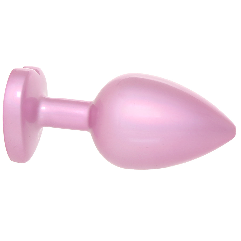 Booty Bling Pink Metal Jewelled Butt Plug in Large Anal Sex Toys > Butt Plugs - Tophatter Daily Deals