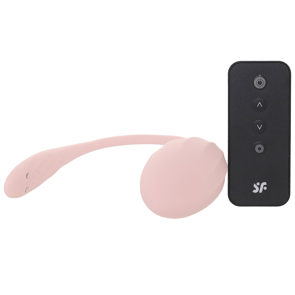 Satisfyer Ribbed Petal Wearable Vibe in Rose Vibrators > Wearable & Panty Vibrators - Tophatter Daily Deals