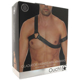 Ouch! Gladiator Harness with Arm Band Bondage and Fetish > Tools & Accessories - Tophatter Daily Deals