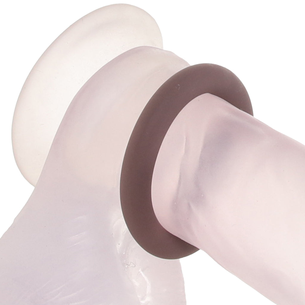 Jock Discreet Silicone Cock Ring Set in Dark - Tophatter's Adult Sex Toys Online Cock Rings - Tophatter Daily Deals