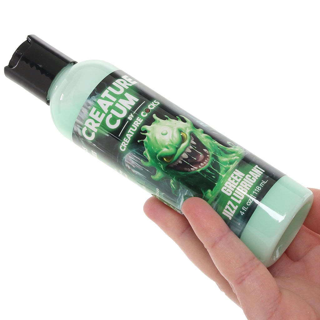 Creature Cum Water-Based Green Lube in 4oz/118ml Shop by Brand > Creature Cocks - Tophatter Daily Deals