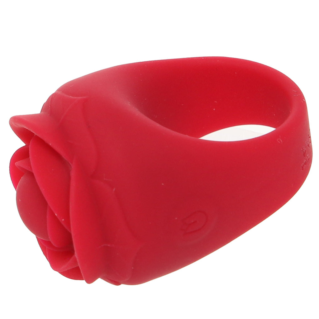 Bloomgasm Rose Ring Finger Vibe Vibrators > Finger Vibrators - Tophatter Daily Deals