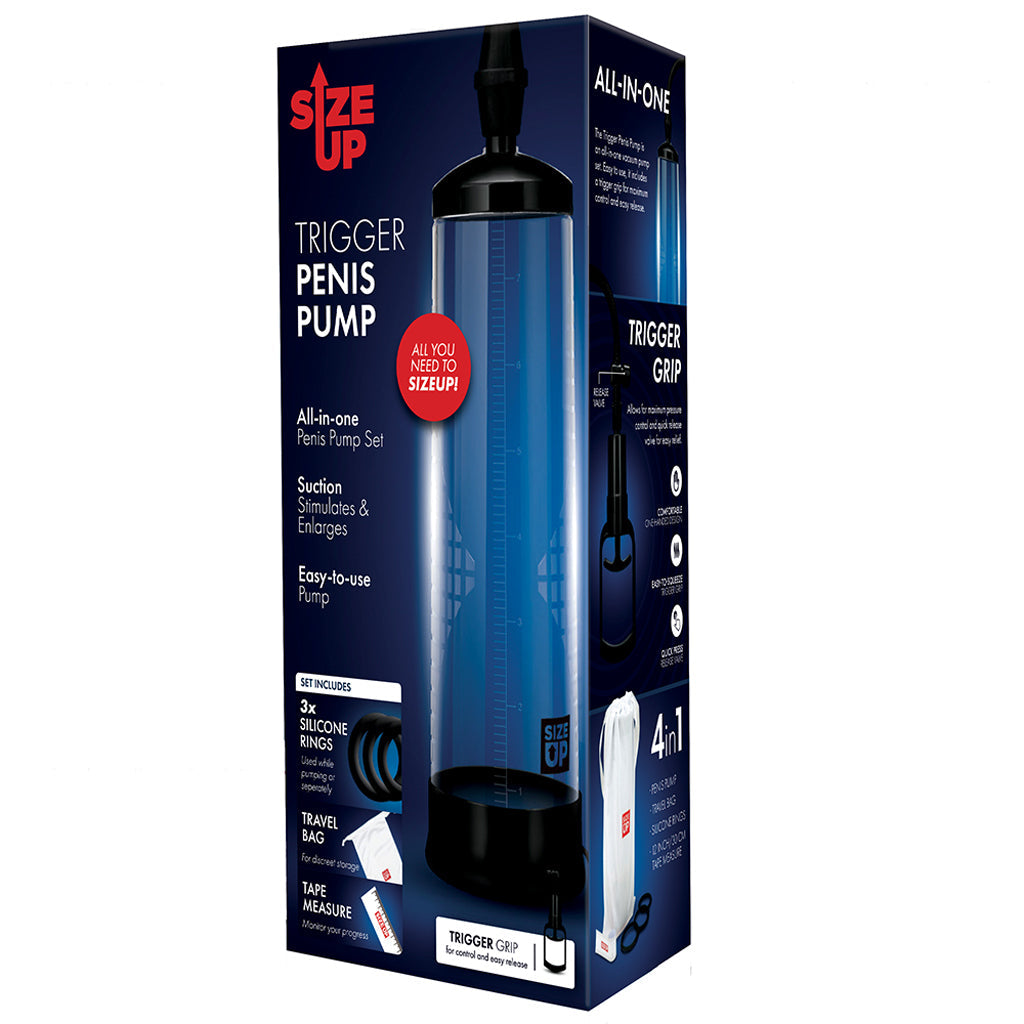 Size Up Trigger Penis Pump Male Enhancement > Penis Pumps - Tophatter Daily Deals