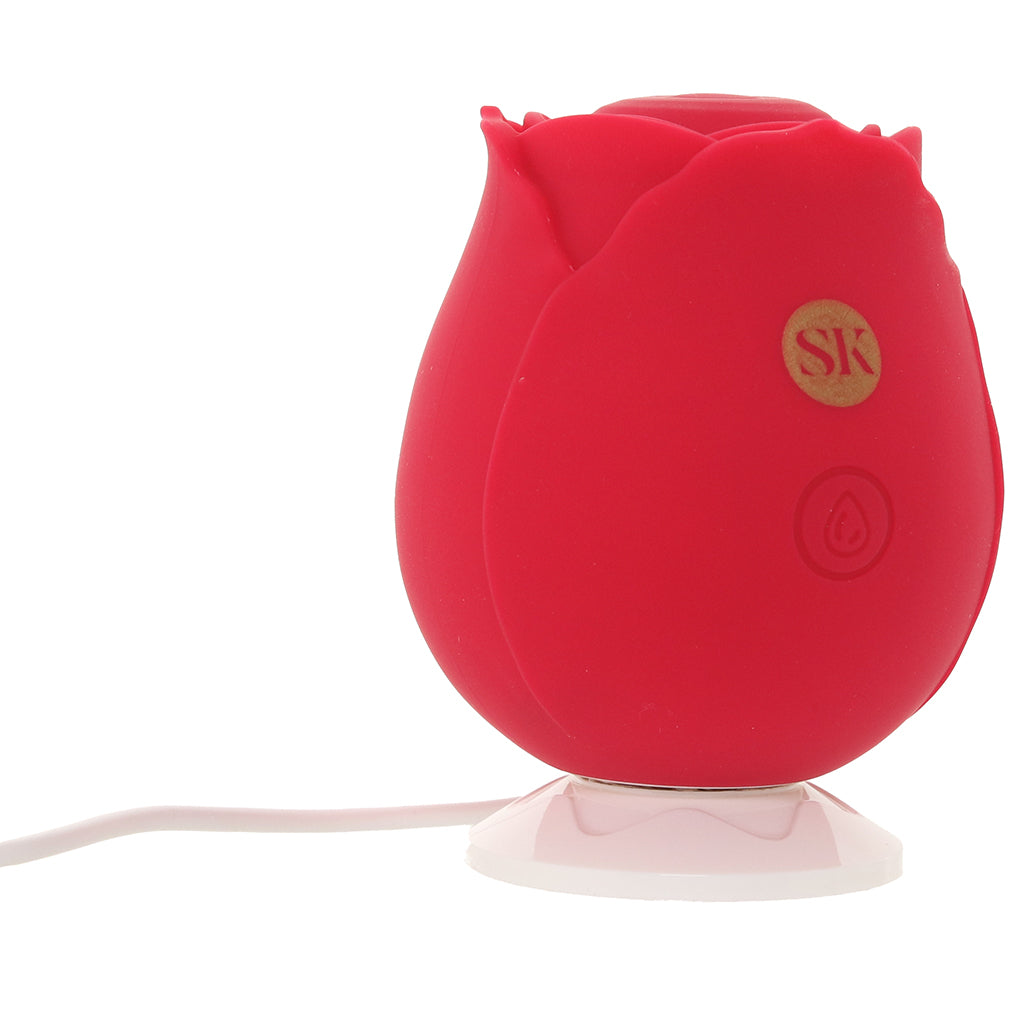 Secret Kisses Rosegasm So Thorny Tapping Vibe Vibrators > Clitoral Stimulators - Tophatter Daily Deals