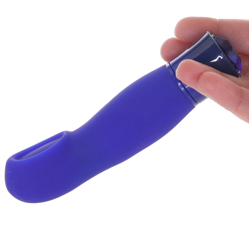 Oh My Gem Mystery Vibe in Sapphire Vibrators > Clitoral Stimulators - Tophatter Daily Deals