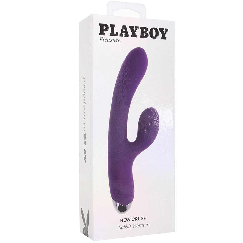 Playboy New Crush Rabbit Vibe Vibrators > Rabbit Vibrators - Tophatter Daily Deals