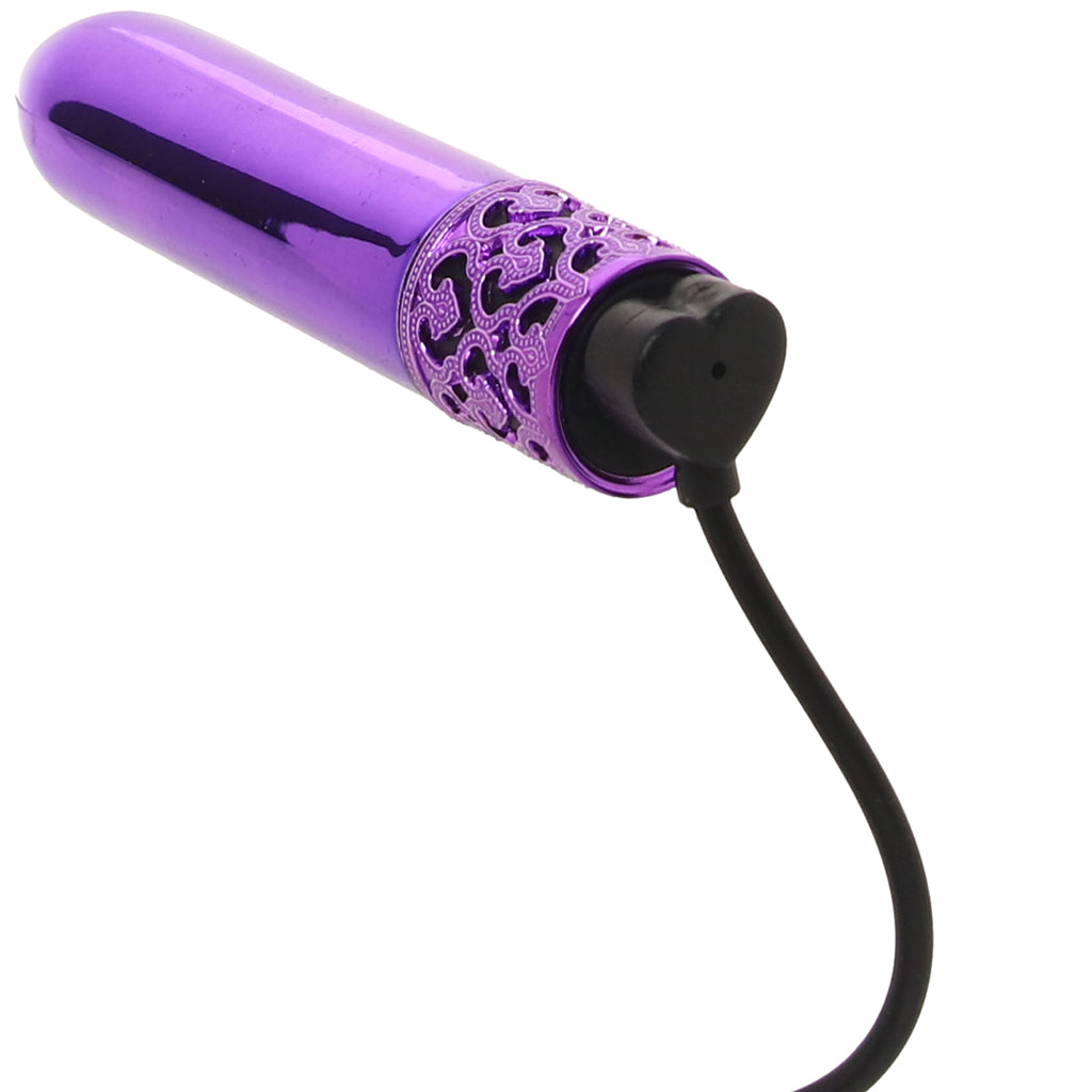 Royal Gems Glitz Bullet Vibe in Purple Vibrators > Bullet and Egg Vibrators - Tophatter Daily Deals