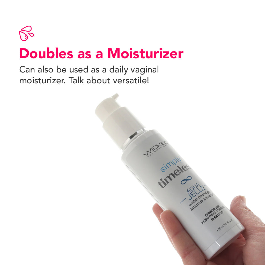 Simply Timeless for Menopause Aqua Jelle Lube 4oz/120ml - Tophatter's Adult Sex Toys Online Lubes and Lotions > Water Based Sex Lubes - Tophatter Daily Deals