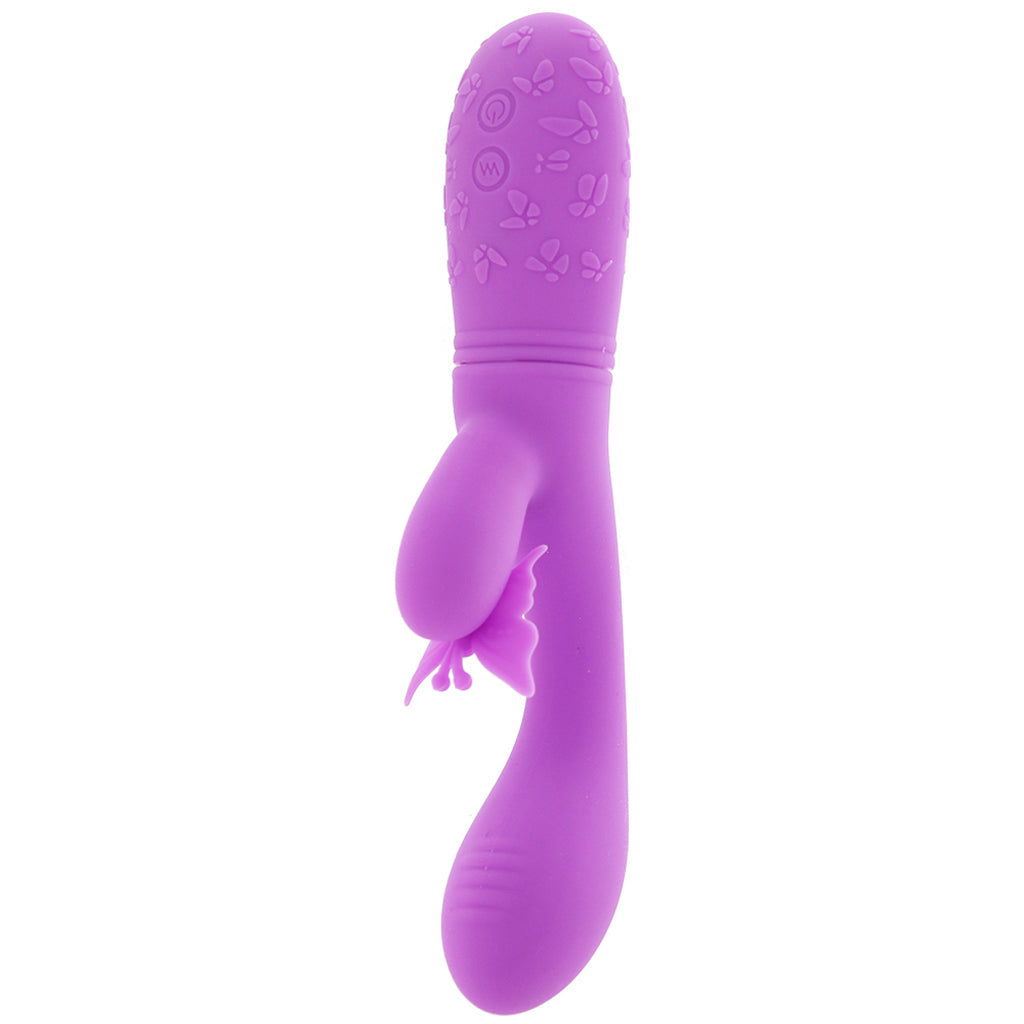 Butterfly Kiss Rechargeable Flutter Vibe in Purple Vibrators > Rabbit Vibrators - Tophatter Daily Deals