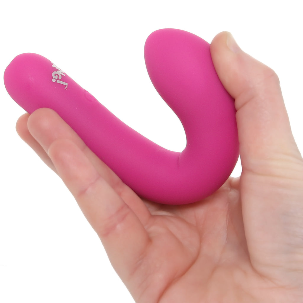 Bang! Flexible Silicone G-Spot Vibe in Pink Vibrators > G-Spot Vibrators - Tophatter Daily Deals