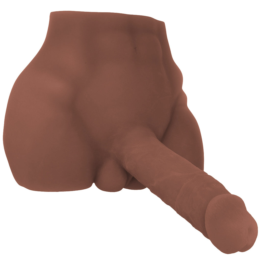 Easy Rider Thrusting Torso Masturbator in Dark - Tophatter's Adult Sex Toys Online Male Masturbators > Realistic Butts - Tophatter Daily Deals