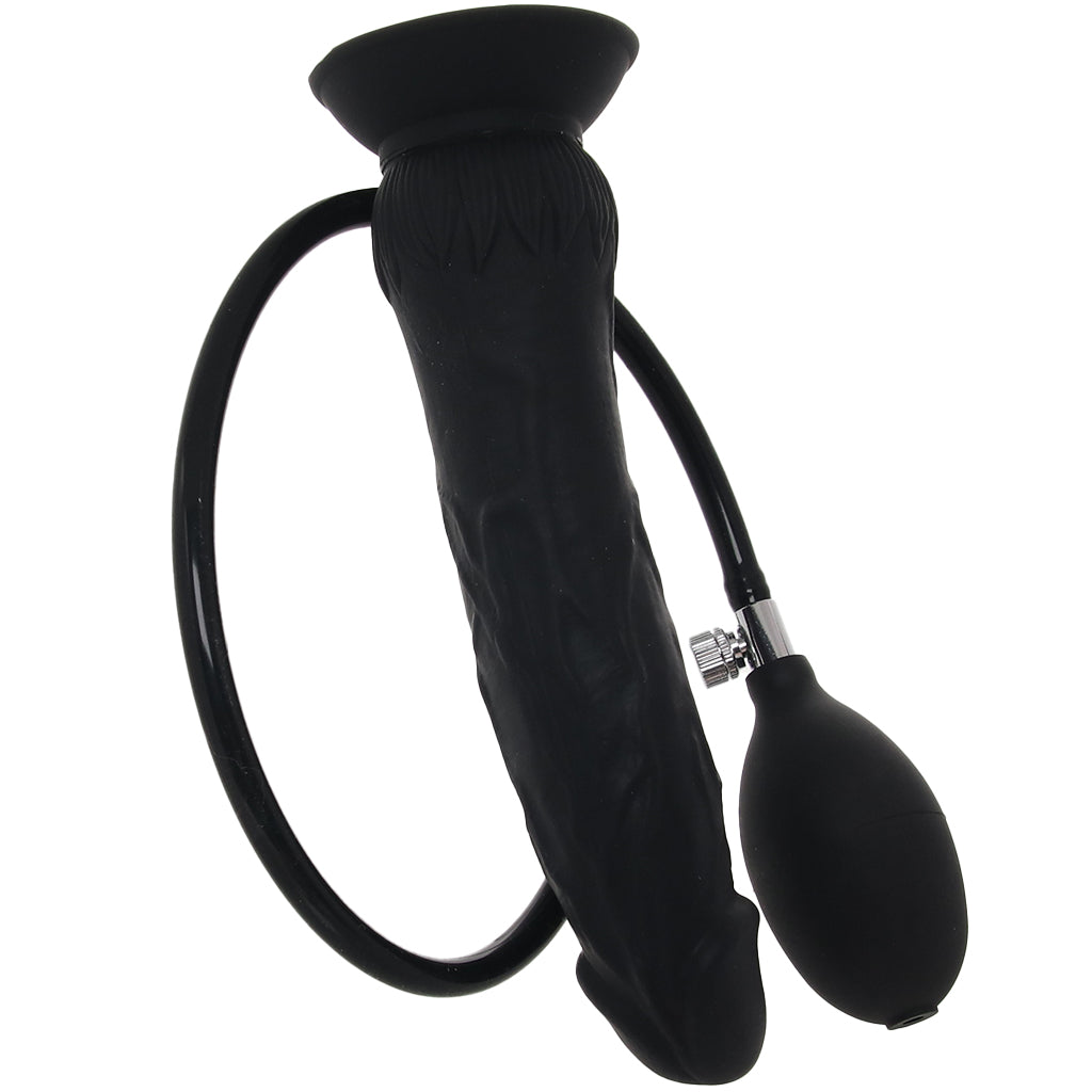 Size Up 7.5 Inch Silicone Inflatable Dildo Dildo Sex Toys > Realistic Dildos - Tophatter Daily Deals