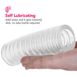 Rize Ribz Self Lubricating Stroker in Glow in the Dark Male Masturbators > Pocket Strokers - Tophatter Daily Deals