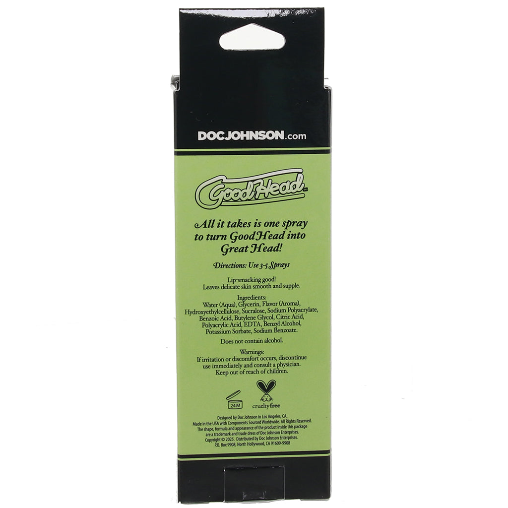 GoodHead Juicy Mouth Spray 2oz/59ml in Mojito Lubes and Lotions > Flavored Sex Lubes - Tophatter Daily Deals