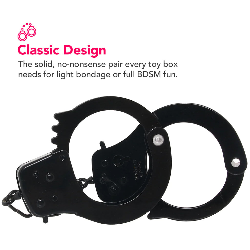 Fetish Fantasy Designer Cuffs in Black Bondage and Fetish > Wrist and Ankle Cuffs - Tophatter Daily Deals
