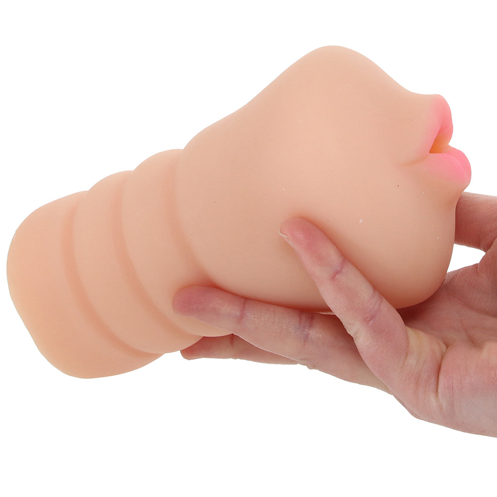 Deep Throat Cocksucker Mega Stroker - Tophatter's Adult Products Male Masturbators > Pocket Strokers - Tophatter Daily Deals