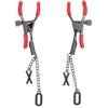 Ex's & Oh's Nipple Clamps Bondage and Fetish > Nipple Stimulators & Clamps - Tophatter Daily Deals