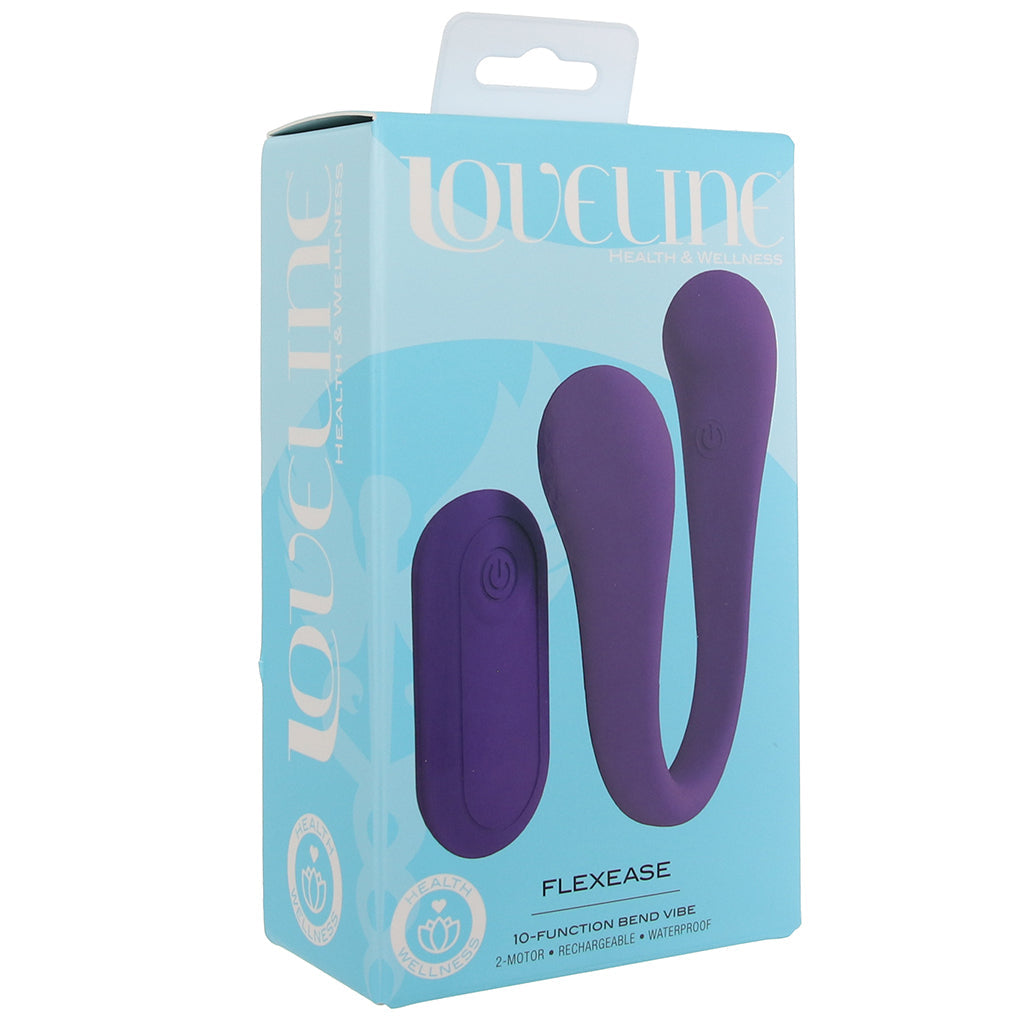 Loveline FlexEase Double Ended Bend Vibe - Tophatter's Vibrator Deals Online Vibrators > G-Spot Vibrators - Tophatter Daily Deals