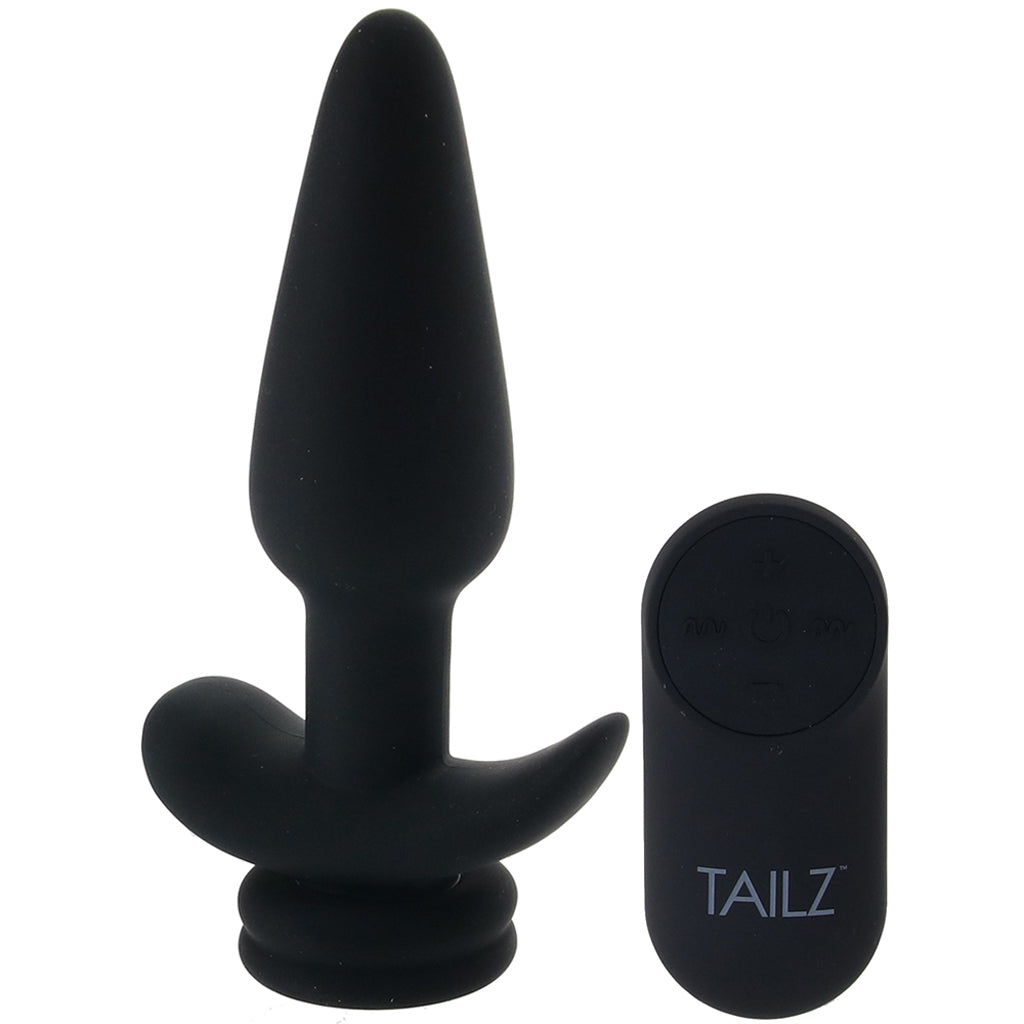 Tailz Snap-On Anal Vibe and 3 Interchangeable Tails Set Anal Sex Toys > Anal Vibrators - Tophatter Daily Deals
