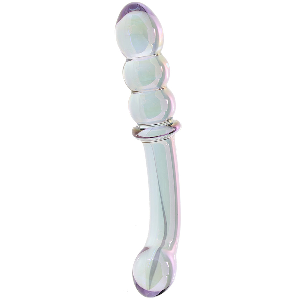 Gender X Lustrous Galaxy Glass Wand Dildo Sex Toys > G-Spot Dildos - Tophatter Daily Deals