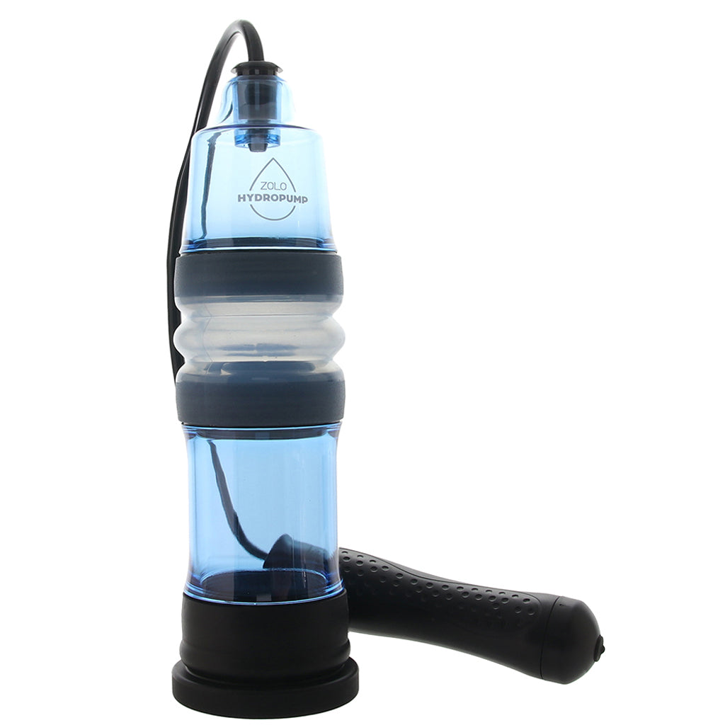 Zolo AquaPump Compact Auto Penis Pump in Blue - Tophatter's Adult Sex Toys Online Male Enhancement > Penis Pumps - Tophatter Daily Deals