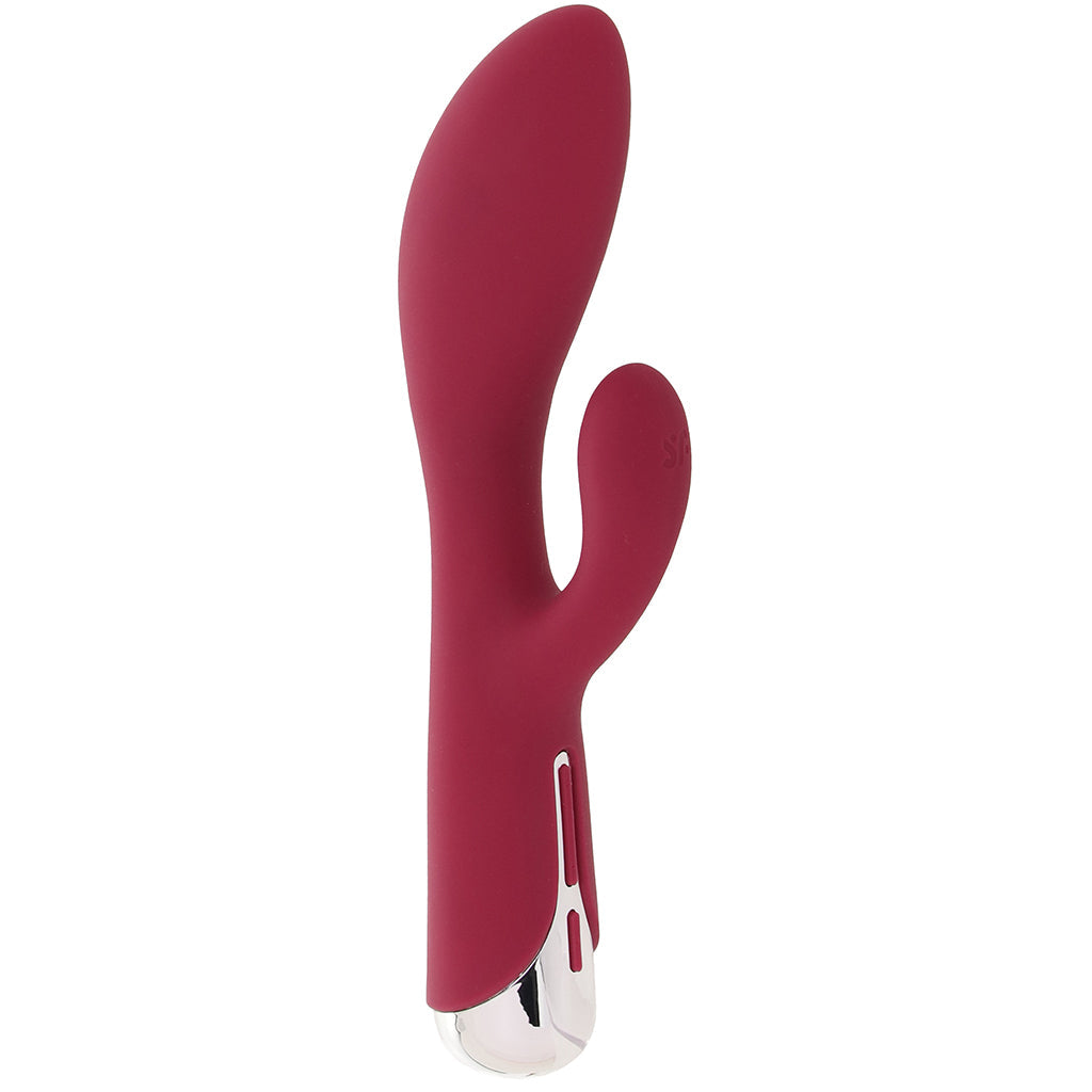 Satisfyer Spinning Rabbit 1 Vibe in Red Vibrators > Rabbit Vibrators - Tophatter Daily Deals