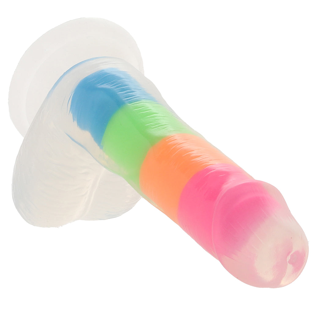 Neo Elite Rainbow Rave 6.5 Inch Dildo - Tophatter's Adult Sex Toys Online Dildo Sex Toys > Realistic Dildos - Tophatter Daily Deals