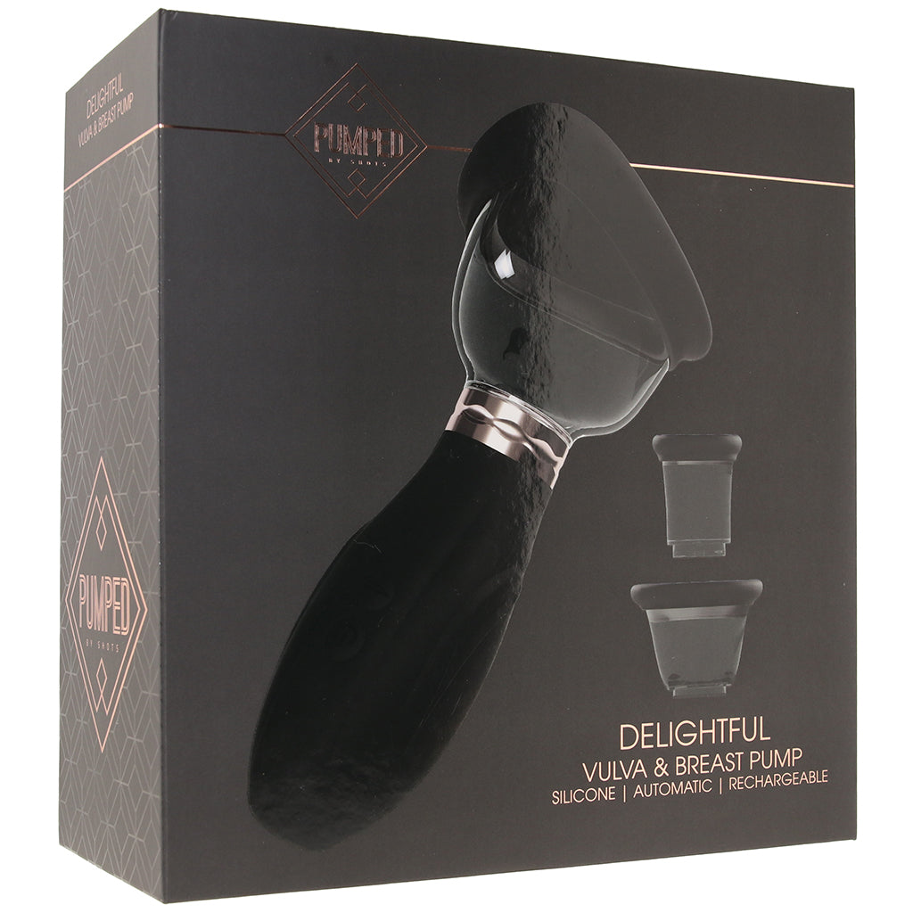 Pumped Delightful Vulva & Breast Pump Vibrators > Clitoral Suction & Stimulation - Tophatter Daily Deals