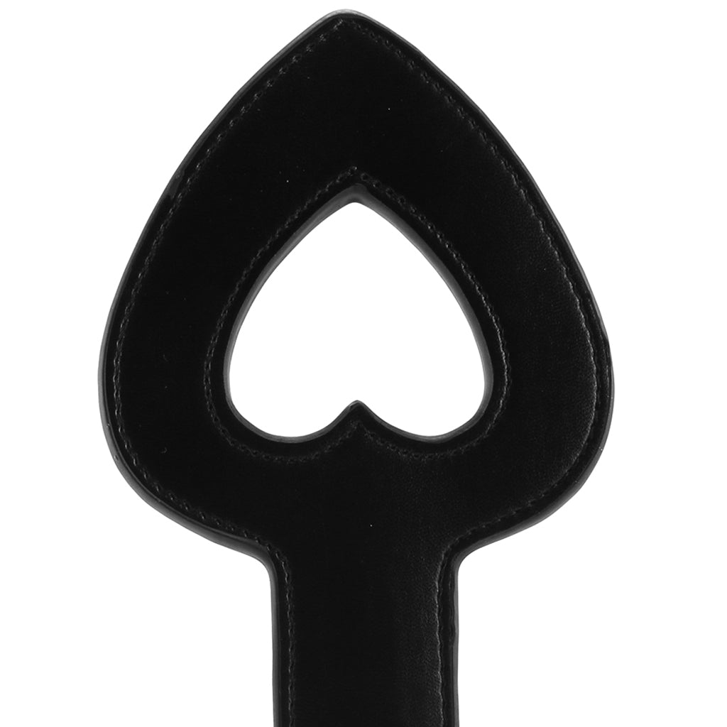 Sex & Mischief Shadow Heart Paddle - Tophatter's Adult Products Bondage and Fetish > Whips and Crops - Tophatter Daily Deals