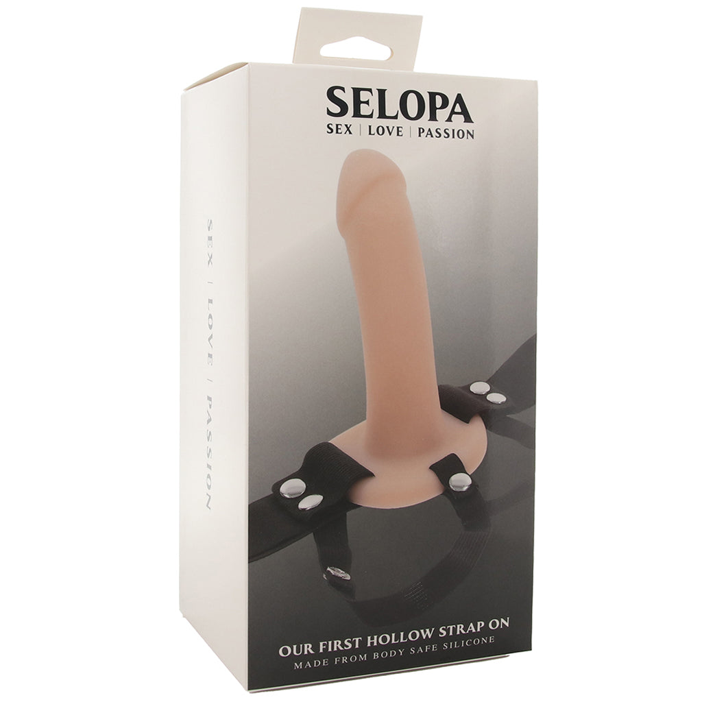 Selopa Our First Hollow Strap-On in Light Dildo Sex Toys > Strap-On and Harnesses - Tophatter Daily Deals