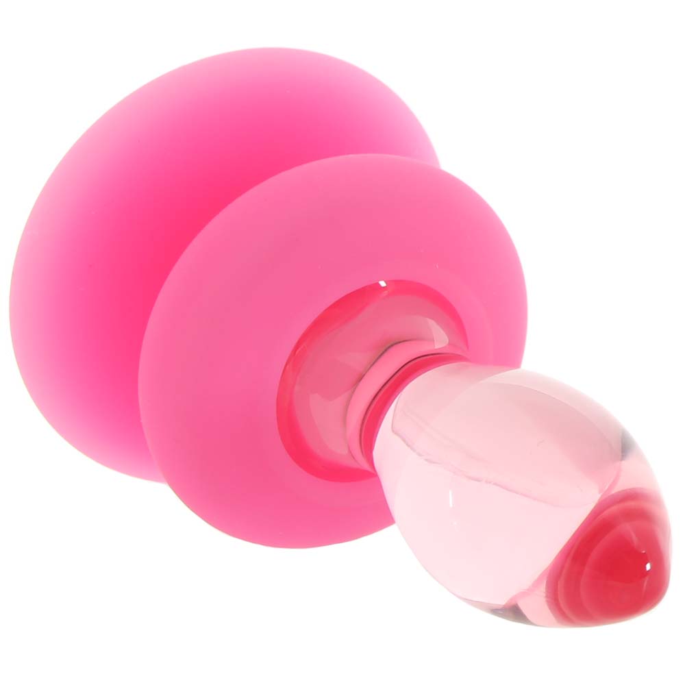 Icicles No. 90 Glass Plug in Pink - Tophatter's Adult Products Anal Sex Toys > Butt Plugs - Tophatter Daily Deals