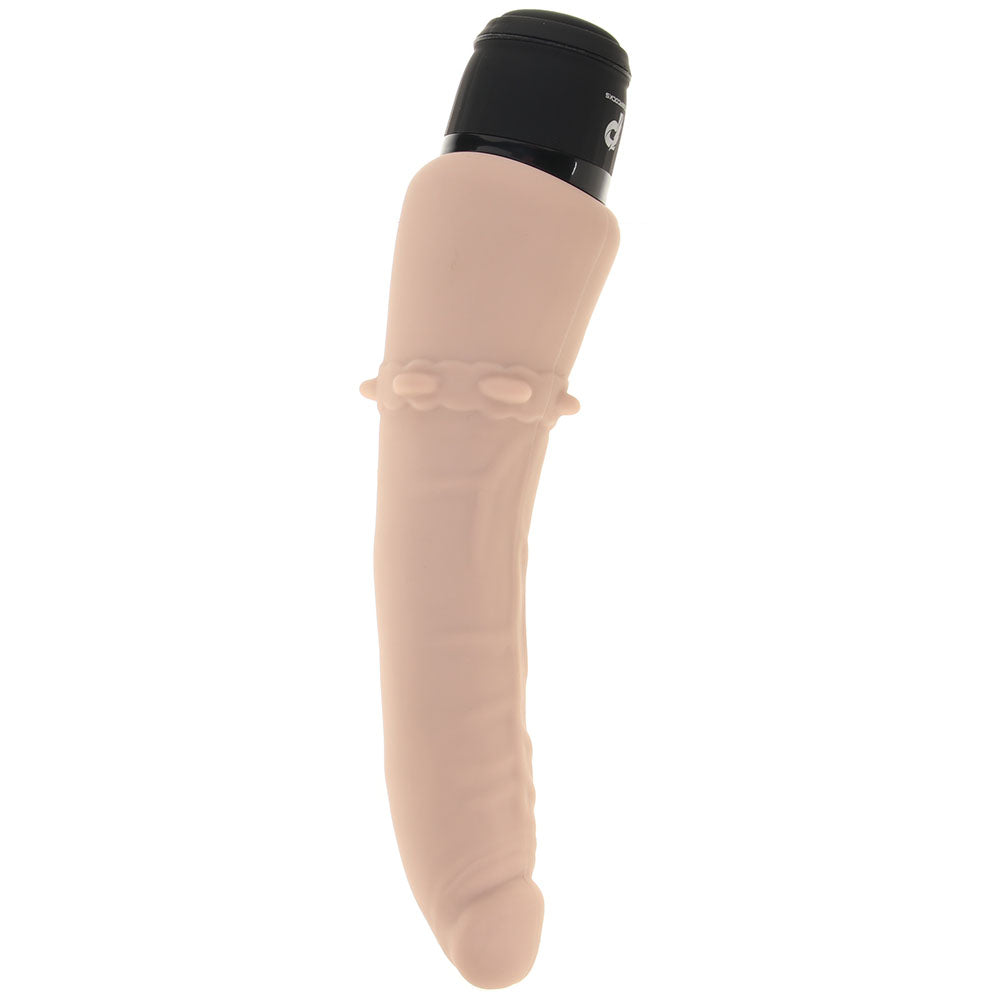 Power Cock 7 Inch Slim Realistic Vibe in Light - Tophatter's Adult Sex Toys Online Vibrators > Realistic Vibrator Dildos - Tophatter Daily Deals