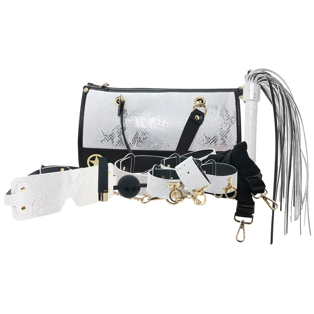 Ouch! Florence Collection Bondage Kit with Bag Bondage and Fetish > Starter BDSM Kits - Tophatter Daily Deals