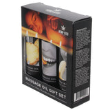 Edible Massage Oil Gift Set in Tropical Sensual Love > Massage - Tophatter Daily Deals