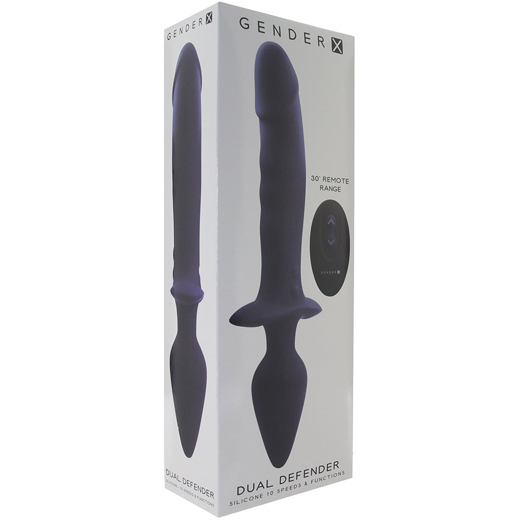 Gender X Dual Defender Vibe Vibrators > Realistic Vibrator Dildos - Tophatter Daily Deals