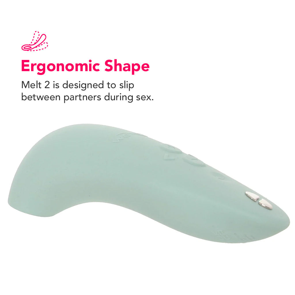 We-Vibe Melt 2 Pleasure Air Clitoral Stimulator in Sage Vibrators > Clitoral Stimulators - Tophatter Daily Deals